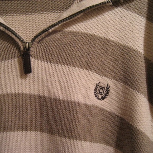 CHAPS BY RALPH LAUREN,MENS 1/4 ZIP KNIT SWEATER XXL - Picture 2 of 5